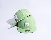 Dětská Kšiltovka New Era 9FIFTY Kids MLB League Essential New York Yankees Bright Green / White