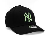 Dětská Kšiltovka New Era 9FORTY Kids MLB League Essential New York Yankees Black / Bright Green