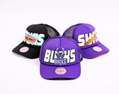 Kšiltovka Mitchell & Ness NBA Billboard Trucker Snapback Hwc Milwaukee Bucks Purple