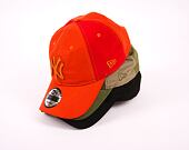 Kšiltovka New Era 9TWENTY MLB Multi Texture  New York Yankees Rust Orange