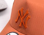 Kšiltovka New Era 9FORTY A-Frame Trucker MLB Tech Ripstop Trucker New York Yankees Brick