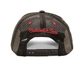 Kšiltovka Mitchell & Ness NBA Team Seal Trucker HWC Bulls Black