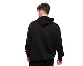 Mikina New Era NBA Logo Oversized Hoody Chicago Bulls Black / Front Door Red