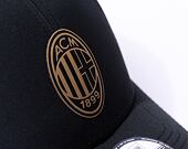 Kšiltovka New Era - 9FORTY Black Gold AC Milan - Black