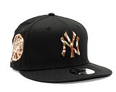 Kšiltovka New Era 9FIFTY MLB Seasonal Infill New York Yankees Black / Olive