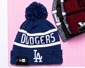 Kulich New Era MLB Jake Cuff Knit Los Angeles Dodgers Navy / White