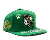 Kšiltovka Mitchell & Ness All Out Snapback NBA BOSTON CELTICS Green