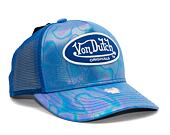 Kšiltovka Von Dutch Trucker Adelaide - Polyester - Blue Metallic