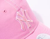 Dámská kšiltovka New Era 9TWENTY MLB Washed New York Yankees Fondant Pink / White