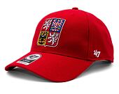 Kšiltovka '47 Brand Czech National Team ’47 MVP SNAPBACK Red