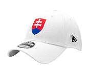 Kšiltovka New Era 9FORTY National Team - Slovakia White