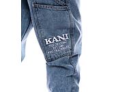 Džíny Karl Kani KK Retro Tapered Workwear Denim vintage mid blue