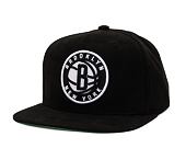 Kšiltovka Mitchell & Ness Sweet Suede Snapback Brooklyn Nets Black