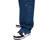 Džíny Dickies Double Knee Denim Pant Dark Blue