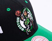 Kšiltovka Mitchell & Ness Overbite Pro Snapback Boston Celtics Black