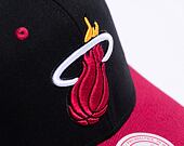 Kšiltovka Mitchell & Ness Overbite Pro Snapback Miami Heat Black