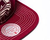 Kšiltovka Mitchell & Ness Contrast Natural Snapback Colorado Avalanche Maroon