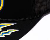 Kšiltovka Mitchell & Ness Recharge Trucker Golden State Warriors Black