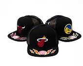 Kšiltovka Mitchell & Ness Recharge Trucker Miami Heat Black