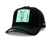 Kšiltovka Capslab Trucker - Blue Lagoon - Black / Cyan