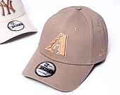 Kšiltovka New Era 9FORTY MLB Patch Arizona Diamondbacks Retro - Ash Brown