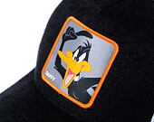 Kšiltovka Capslab Looney Tunes Trucker - Hyped Duffy Duck - Black / White