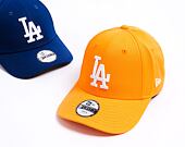 Dětská kšiltovka New Era 9FORTY Kids MLB League Essential Los Angeles Dodgers - Orange / White