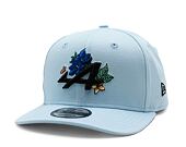 Kšiltovka New Era 9FIFTY Pre-Curved - Floral Logo - Alpine Racing - Pastel Blue