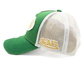 Kšiltovka Von Dutch Trucker Kalmar Dark Green/White