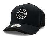 Kšiltovka Brixton Crest X MP Snapback - Black