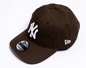 Kšiltovka New Era - 9TWENTY League Essential - NY Yankees - Walnut / White