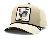 Kšiltovka Goorin Bros. - Rooster 100 A-Frame - Sand Grey