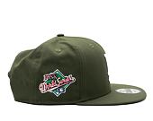 Kšiltovka New Era 9FIFTY MLB Repreve Los Angeles Dodgers Retro - Olive / White