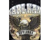 Triko Karl Kani Signature Washed Eagle Tee Black