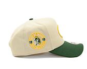 Kšiltovka New Era - 9FORTY A-Frame Cream Patch - Green Bay Packers - Stone / Dark Green