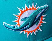 Kšiltovka New Era - 59FIFTY - Miami Dolphins - Team Color