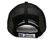 Kšiltovka New Era - 9FORTY Home Field Trucker - LA Lakers - Black