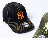 Dětská Kšiltovka New Era - 9FORTY Contrast Stitch - NY Yankees - Navy / Orange