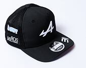 Kšiltovka New Era - 9FIFTY Pre-Curved - Black - Alpine F1 - Black