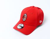 Kšiltovka New Era - 9FORTY Core AC Milan - Scarlet