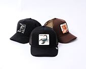 Kšiltovka Goorin Trucker - The Deadliest Scorpion - Black