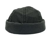 Docker Cap Stetson Docker Delave Organic Cotton Black