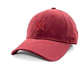 Dámská Kšiltovka New Era - 9FORTY Womens MLB Velour Midi - NY Yankees - Maroon