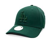 Dámská Kšiltovka New Era - 9FORTY Womens MLB Metallic - LA Dodgers - Green