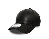 Kšiltovka New Era - 9FORTY Faux Leather Monogram - NY Yankees - Black