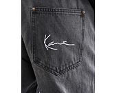 Džíny Karl Kani Small Signature Baggy Five Pocket Denim light grey