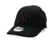 Dětská Kšiltovka New Era - 9FORTY Kids MLB League Essential - NY Yankees - Black / Purple