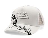 Kšiltovka Von Dutch - Trucker Tribeca - Caps - Cot Twill - White/Black