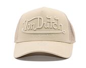 Kšiltovka Von Dutch - Trucker Riverside - Caps - Cot Twill - Cream