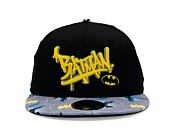 Dětská Kšiltovka New Era - Warner Bros Batman 9FIFTY - Black / Yellow